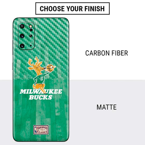 NBA Milwaukee Bucks Hardwood Classics Galaxy S20 Plus Skin